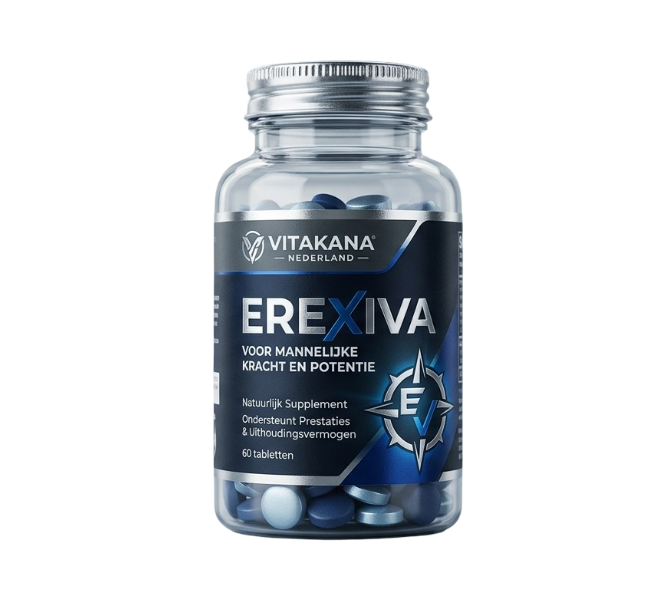 Verpakking van het voedingssupplement Erexiva